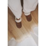 Naturfarbene Lamm Hausshuhe