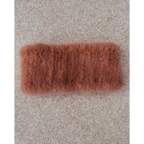 Malyva szőrme fejpánt