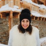 Fekete kötött sapka