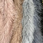 ÚJ Szürke Szőrme sál